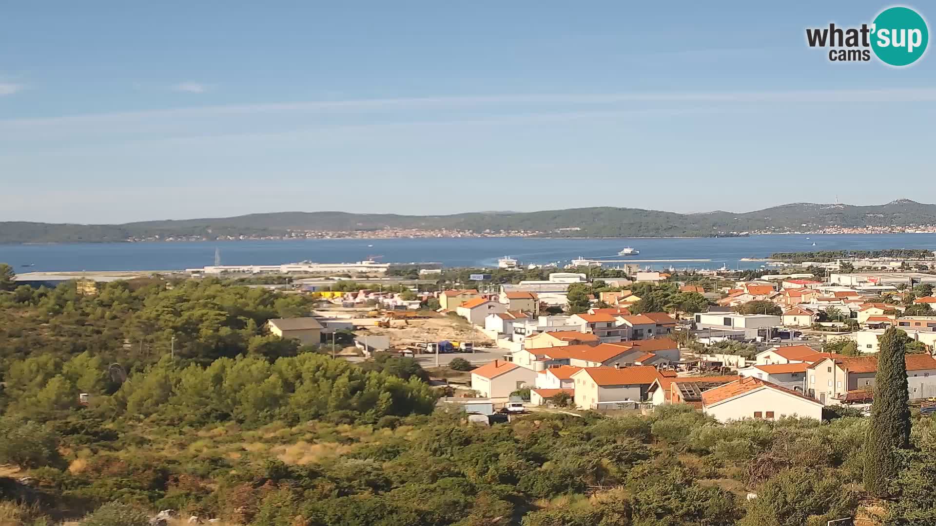 Zadar Pristanišče Gazenica s panoramsko spletno kamero, Zadar, Hrvaška