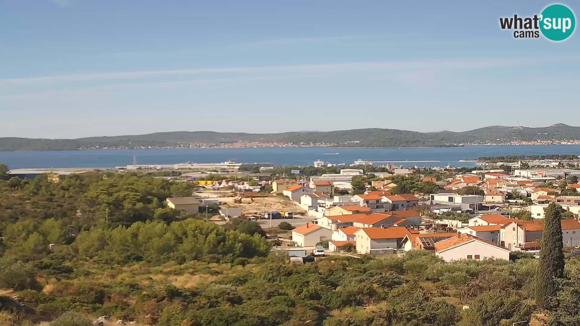 Zadar Port Gazenica Webcam Panorama, Zadar, Croatie