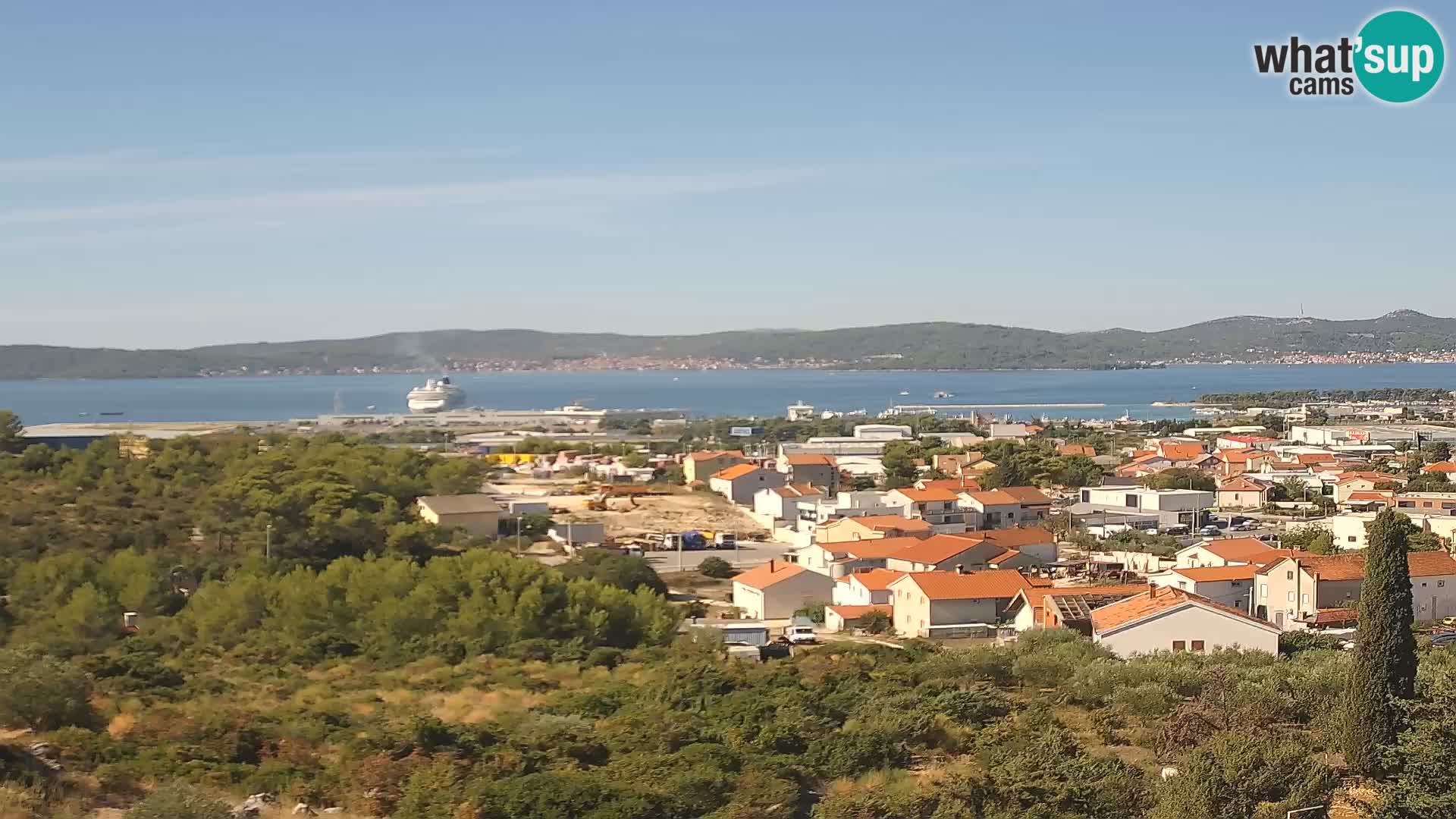 Zadar Port Gazenica Webcam Panorama, Zadar, Croatia