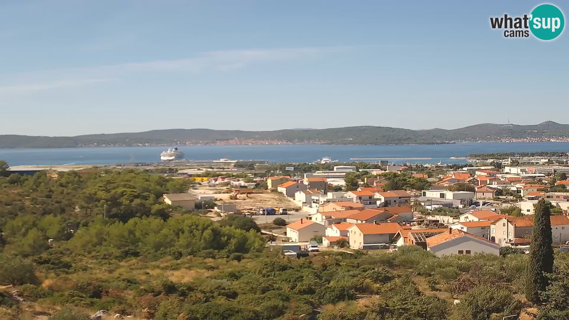 Zadar Port Gazenica Webcam Panorama, Zadar, Croatie
