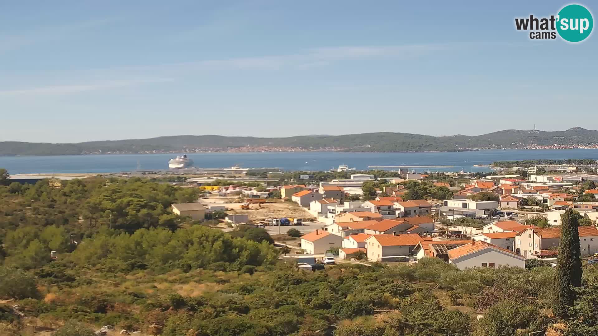 Panoramska web kamera Luke Gaženica u Zadru, Hrvatska