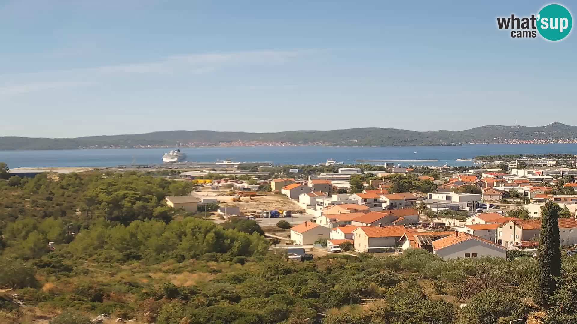 Zadar Port Gazenica Webcam Panorama, Zadar, Croatia