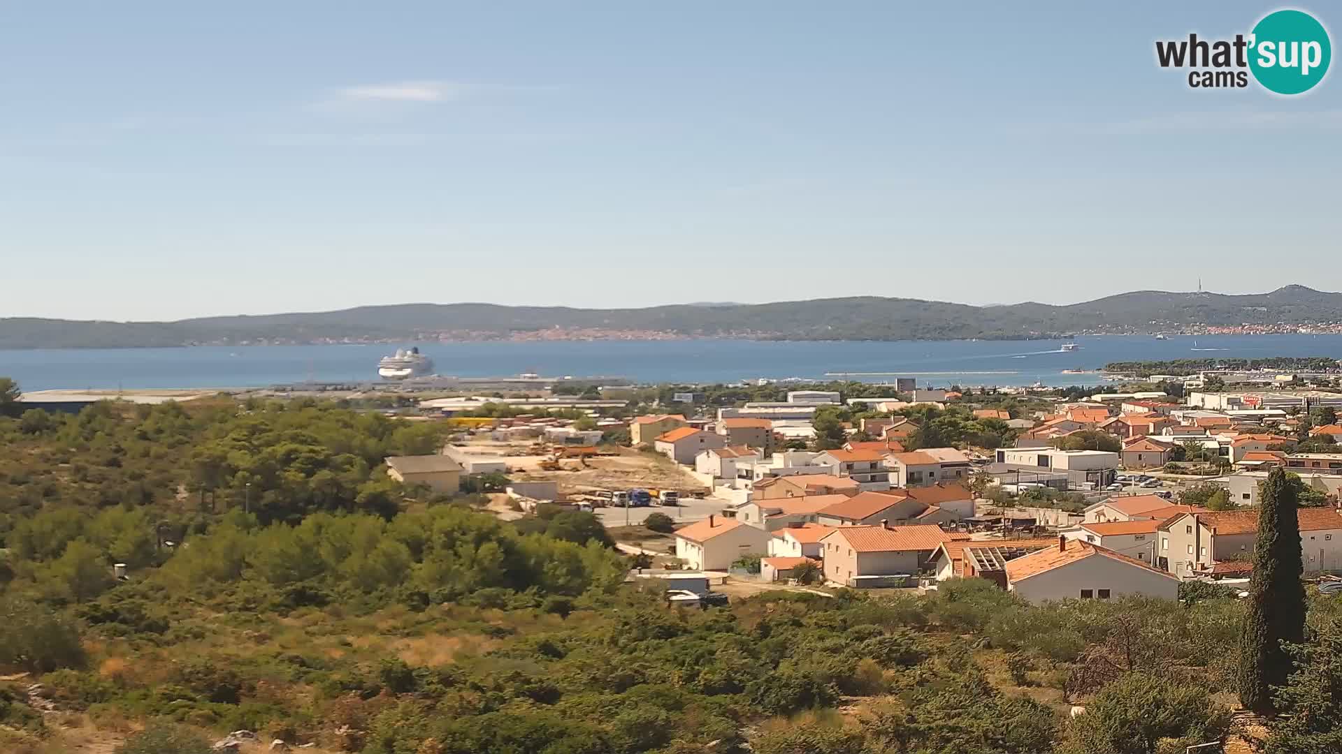 Zadar Port Gazenica Webcam Panorama, Zadar, Croatia