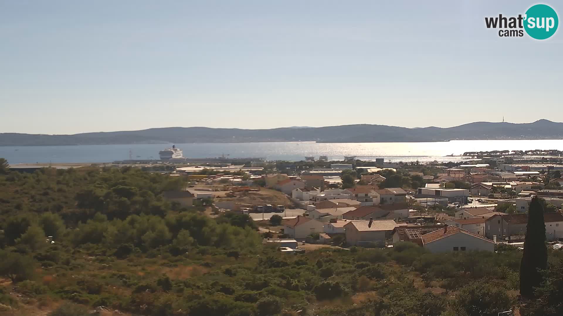 Zadar Port Gazenica Webcam Panorama, Zadar, Croatie