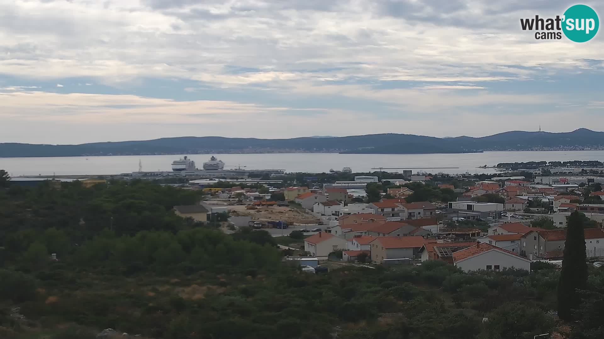 Zadar Port Gazenica Webcam Panorama, Zadar, Croatia