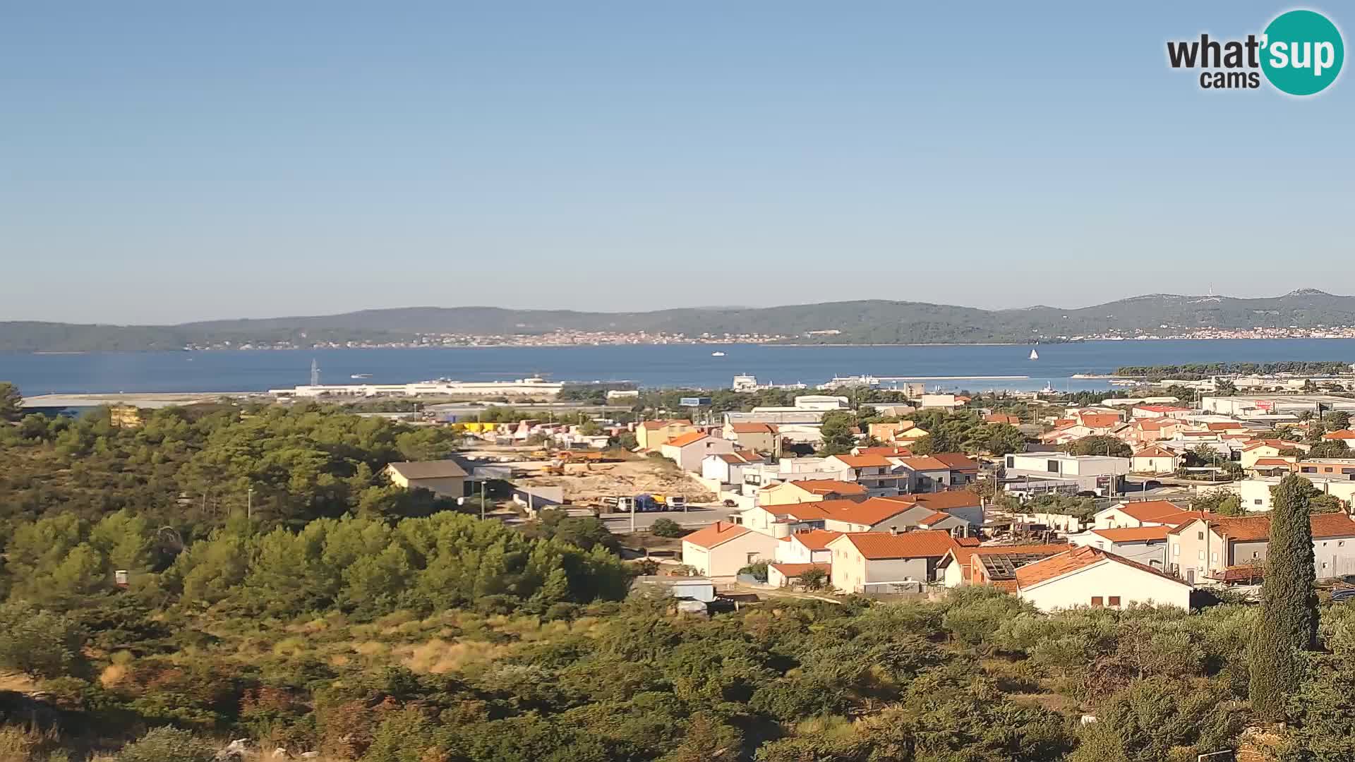 Panoramska web kamera Luke Gaženica u Zadru, Hrvatska