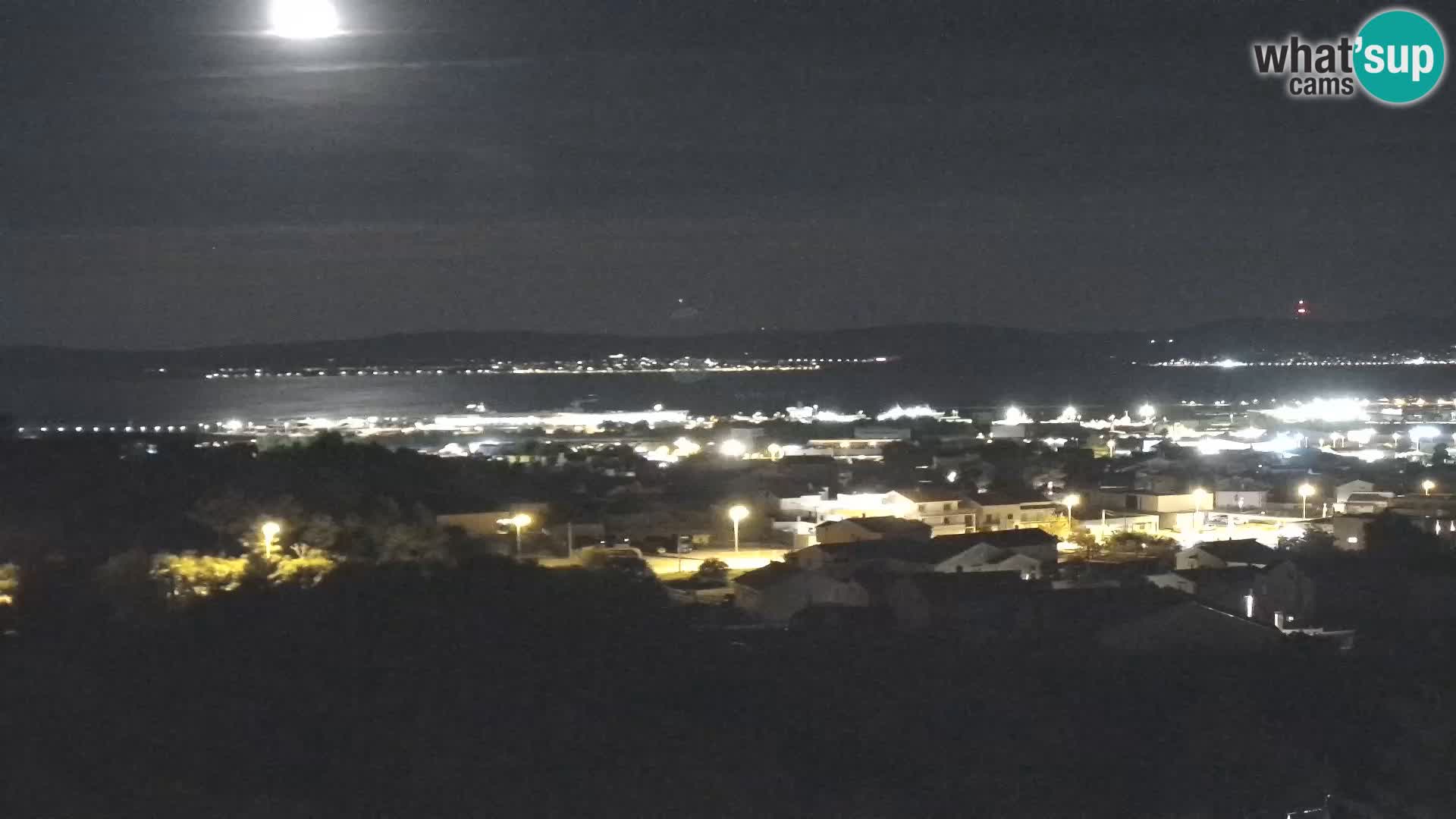 Panoramska web kamera Luke Gaženica u Zadru, Hrvatska
