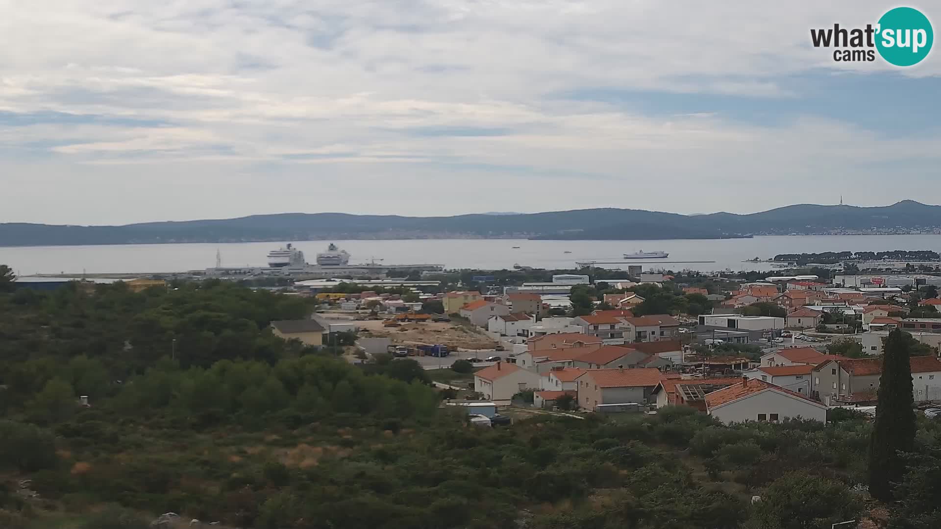 Zadar Port Gazenica Webcam Panorama, Zadar, Croatia