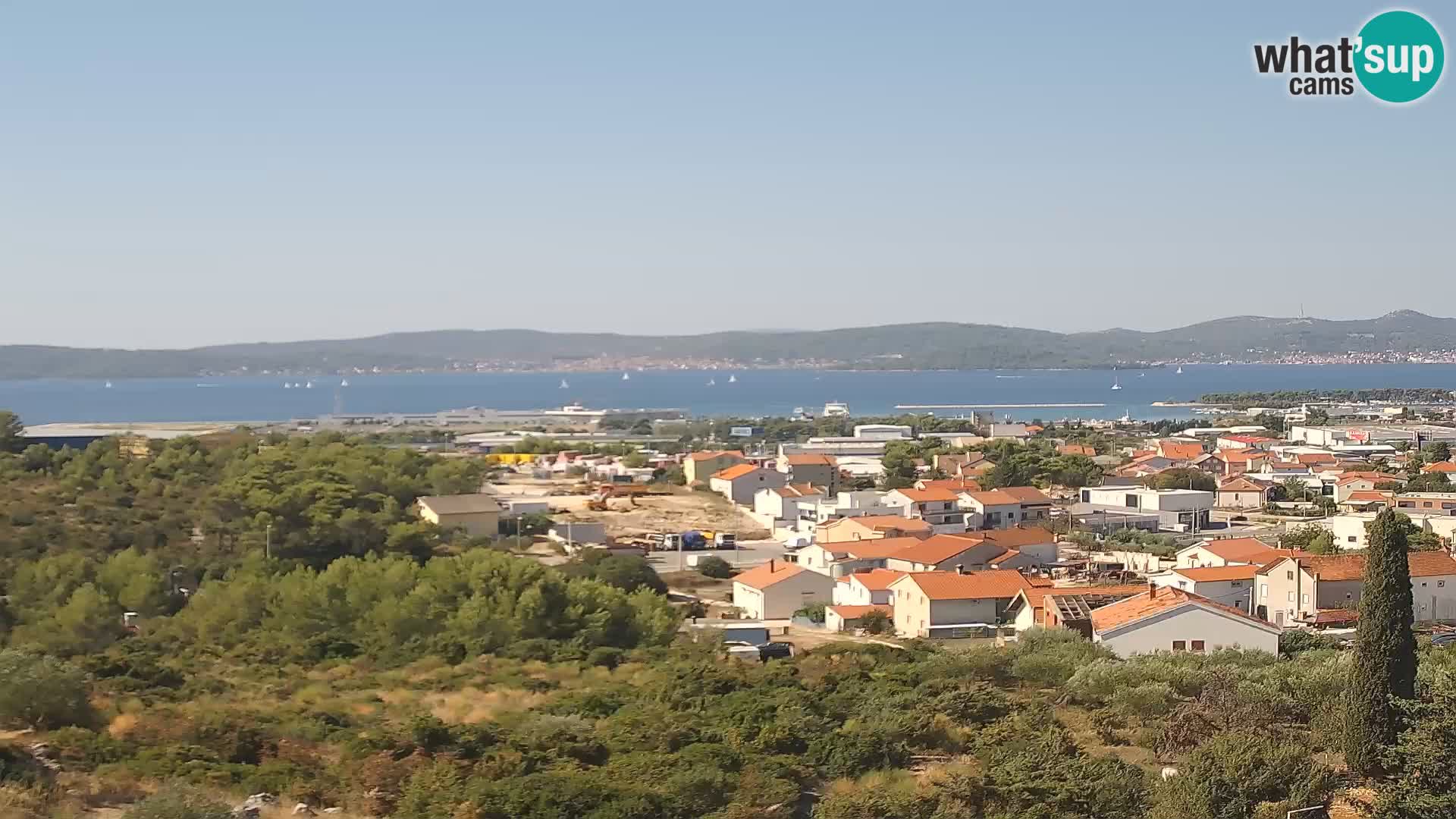 Zadar Port Gazenica Webcam Panorama, Zadar, Croatie