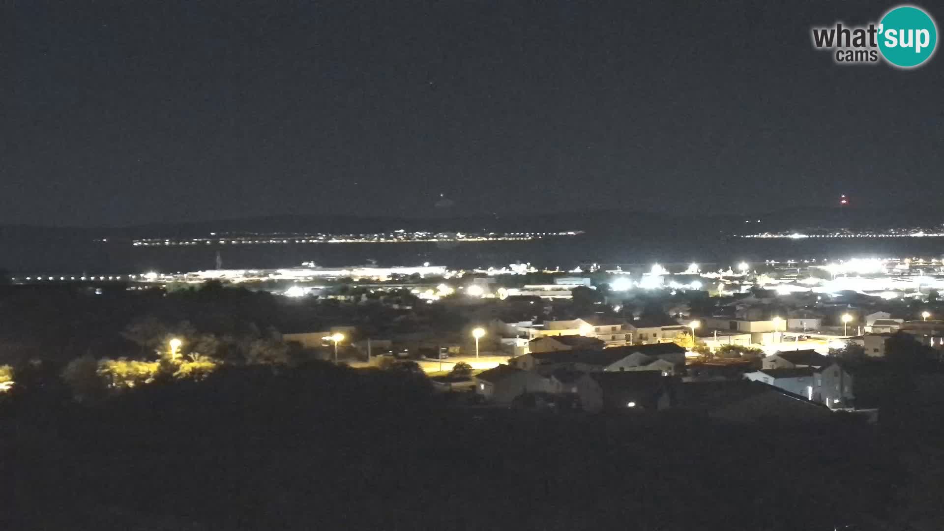 Panorama de la Webcam del Puerto Gazenica de Zadar, Zadar, Croacia