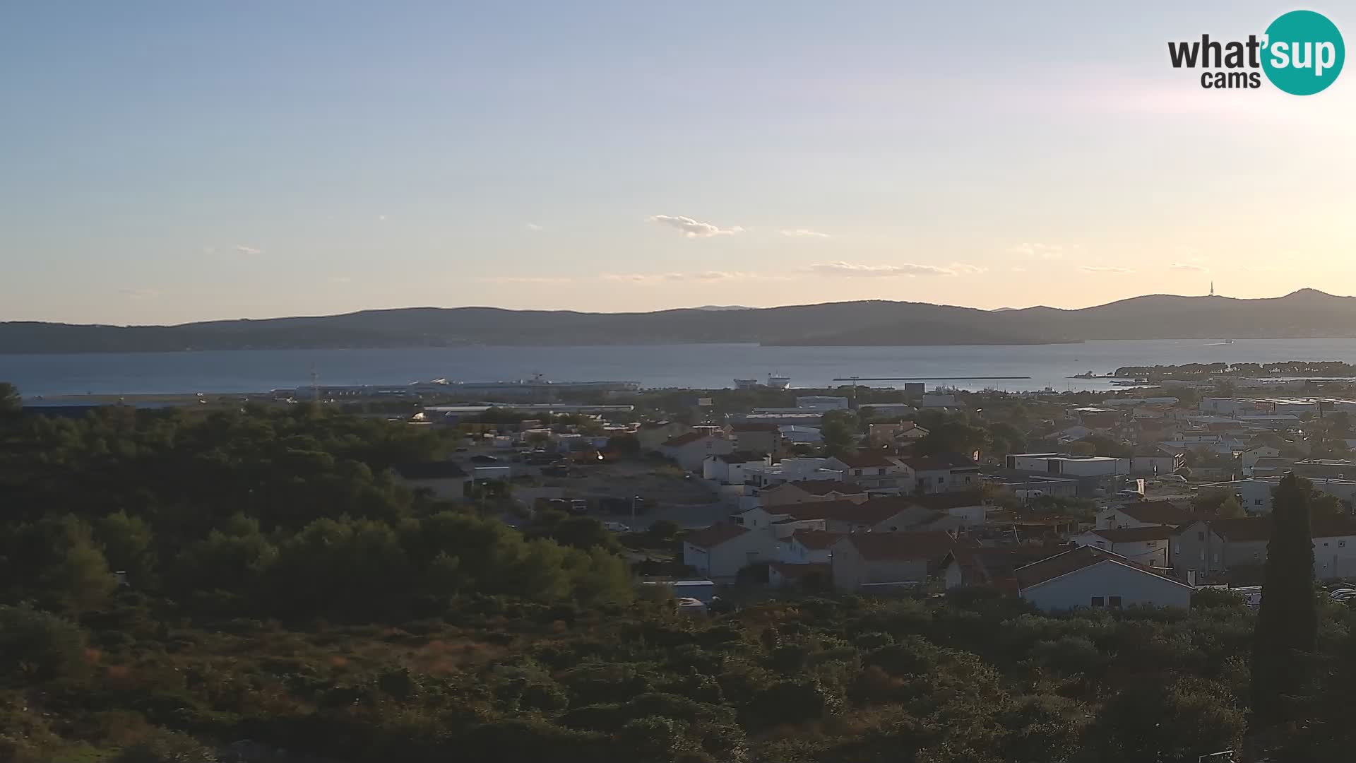 Zadar Port Gazenica Webcam Panorama, Zadar, Kroatien