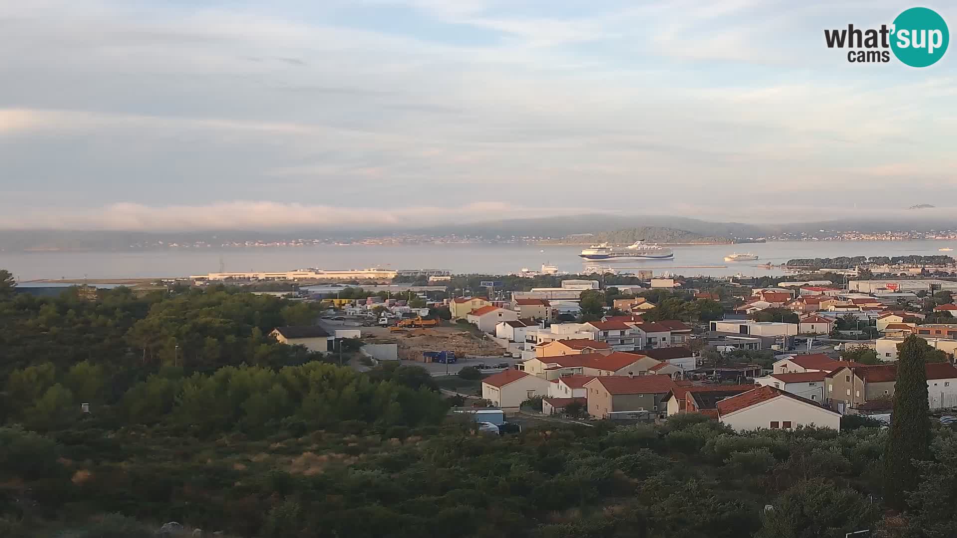 Zadar Port Gazenica Webcam Panorama, Zadar, Croatia