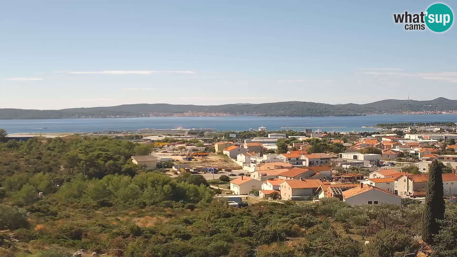 Zadar Port Gazenica Webcam Panorama, Zadar, Croatia