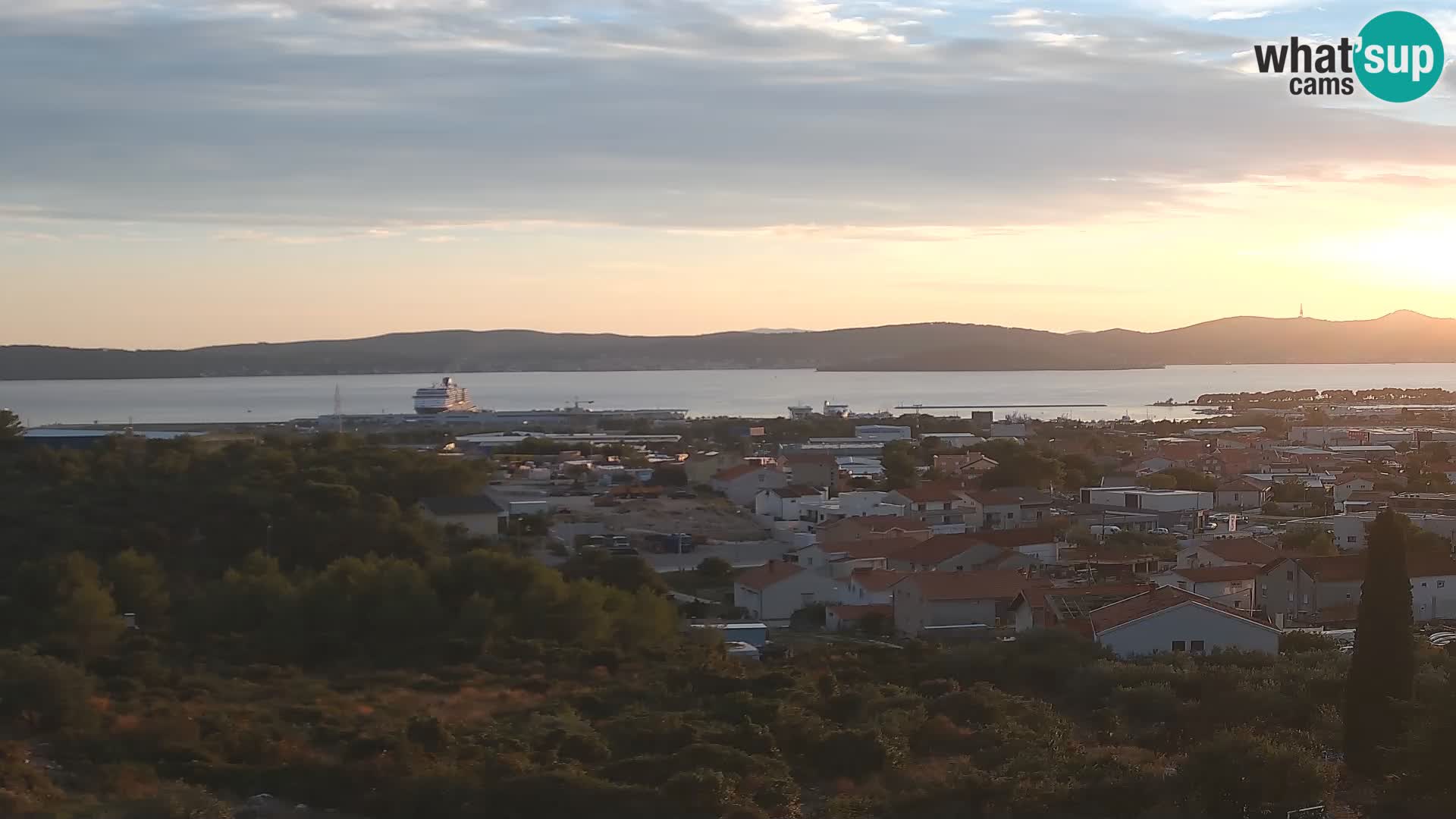 Zadar Porto di Gazenica Webcam Panorama, Zara, Croazia