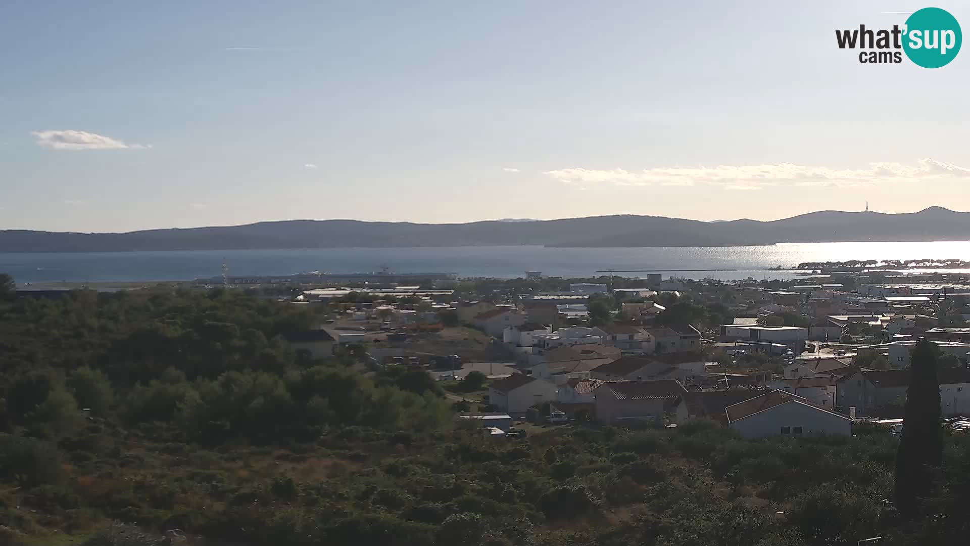 Panorama de la Webcam del Puerto Gazenica de Zadar, Zadar, Croacia