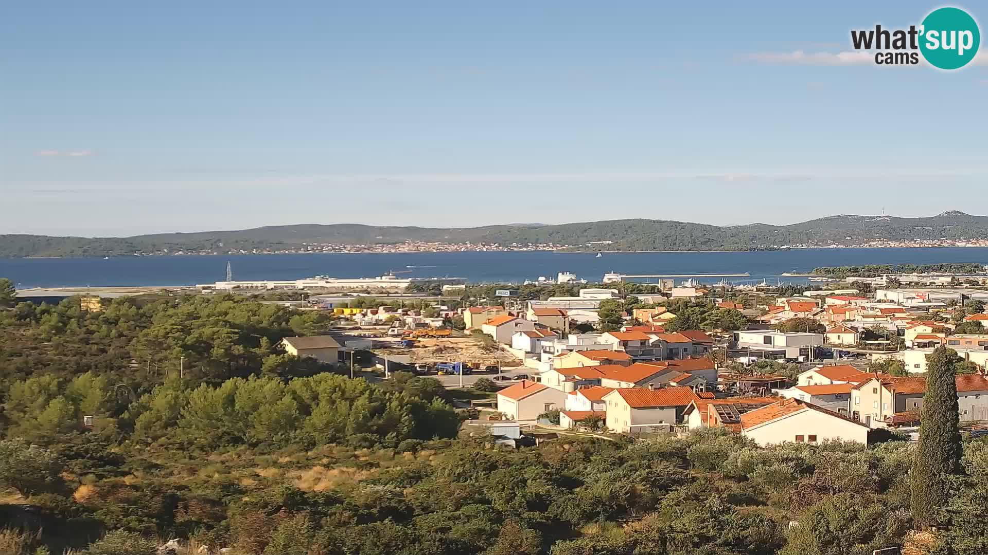 Zadar Porto di Gazenica Webcam Panorama, Zara, Croazia