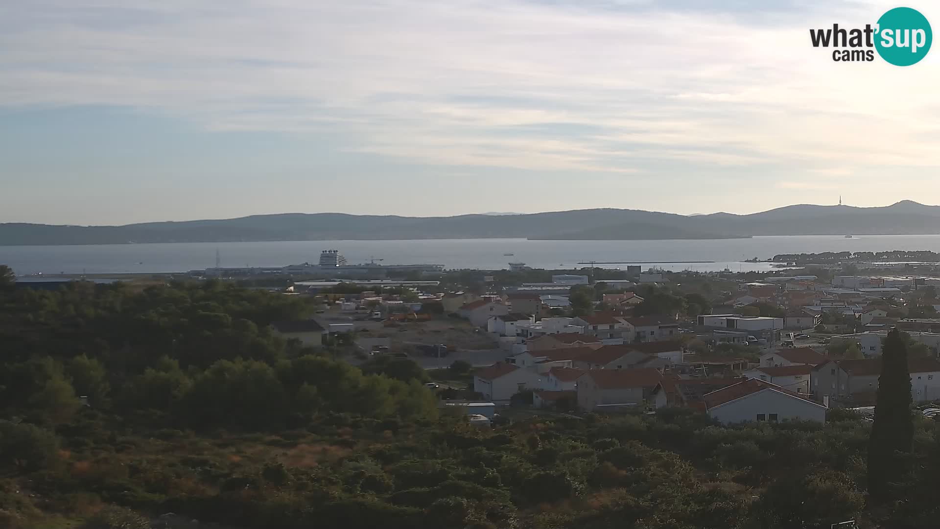 Zadar Port Gazenica Webcam Panorama, Zadar, Croatia