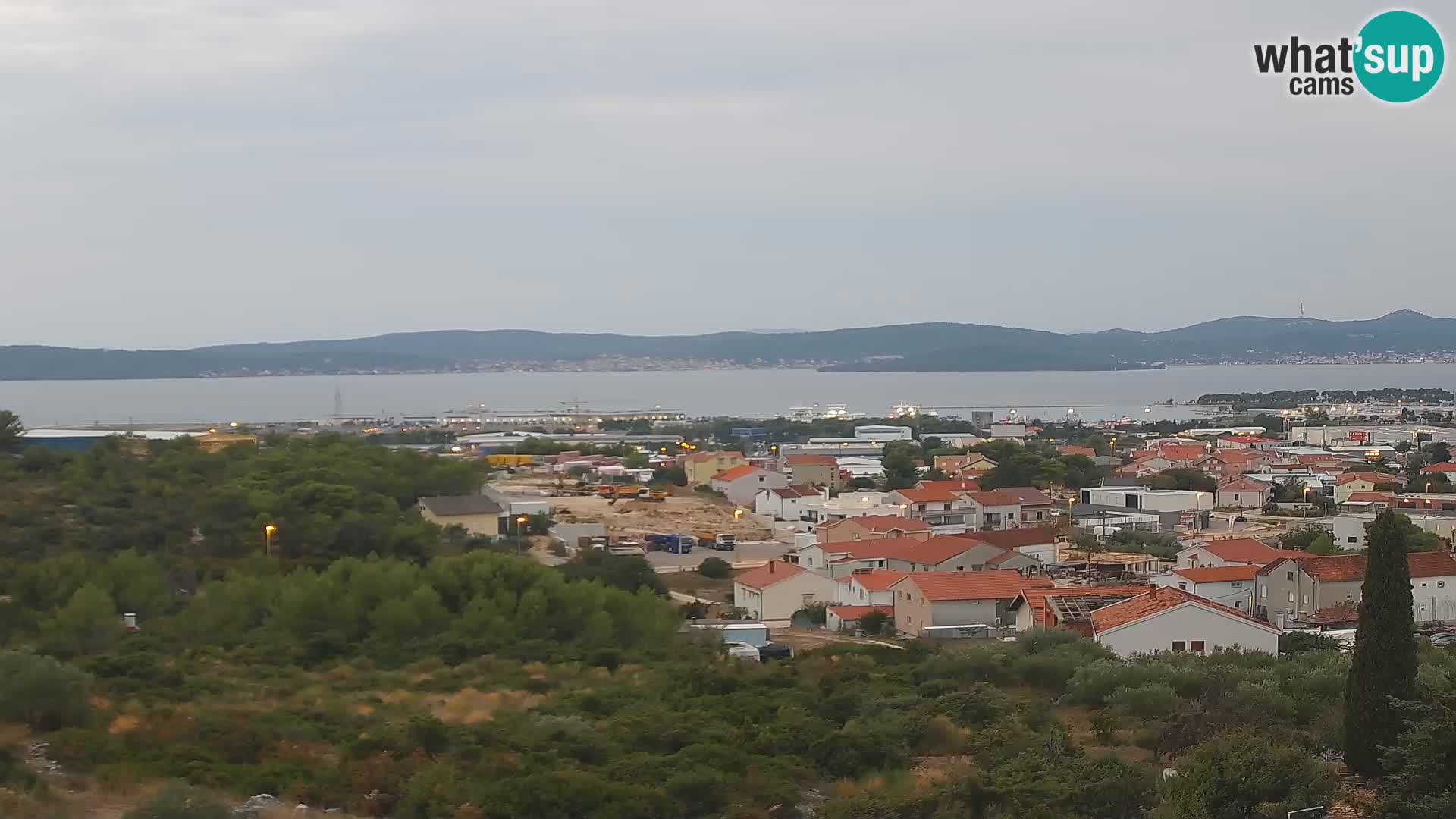 Zadar Port Gazenica Webcam Panorama, Zadar, Croatia