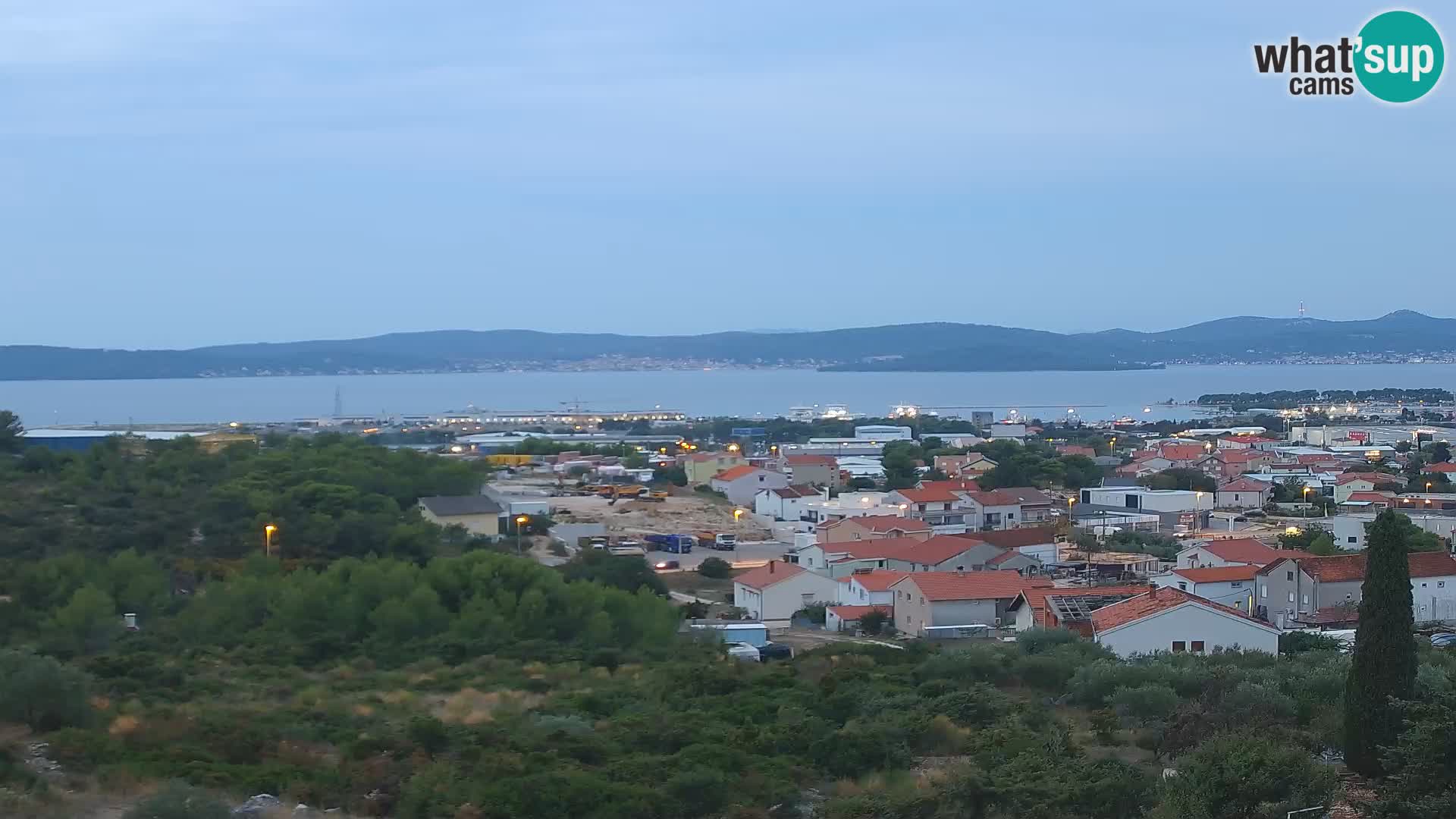 Zadar Port Gazenica Webcam Panorama, Zadar, Croatia