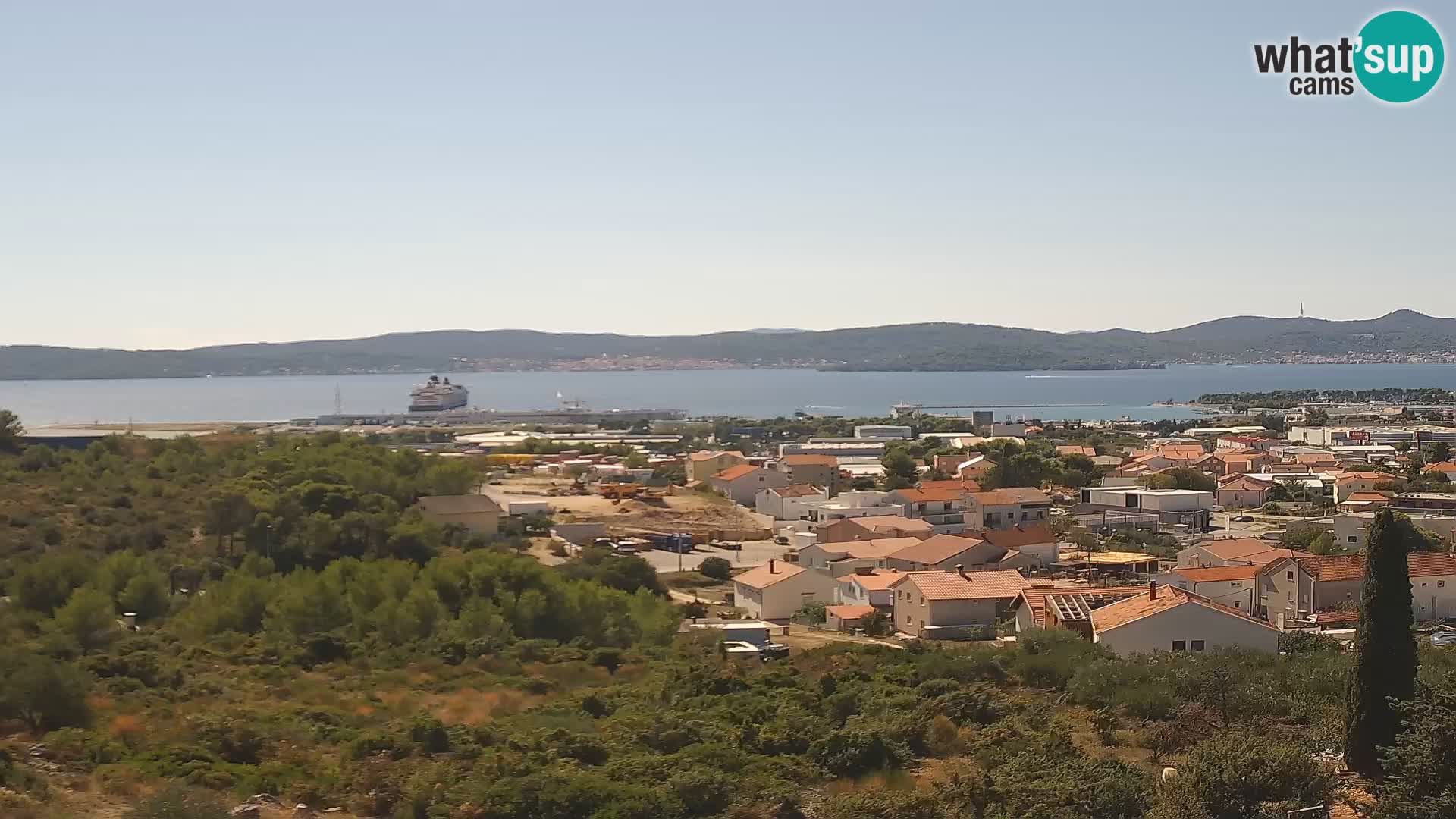 Zadar Port Gazenica Webcam Panorama, Zadar, Croatie