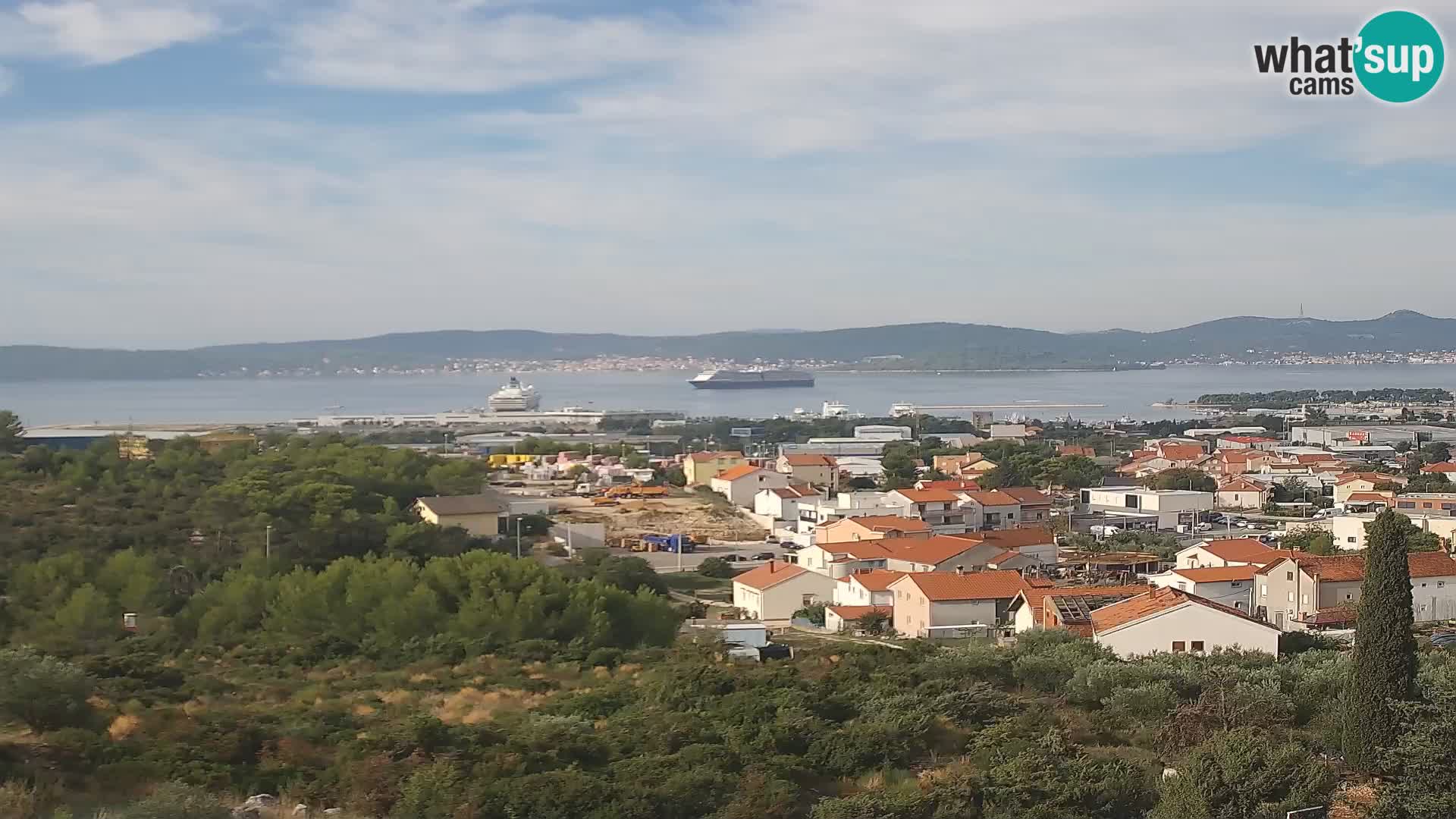 Zadar Port Gazenica Webcam Panorama, Zadar, Croatia