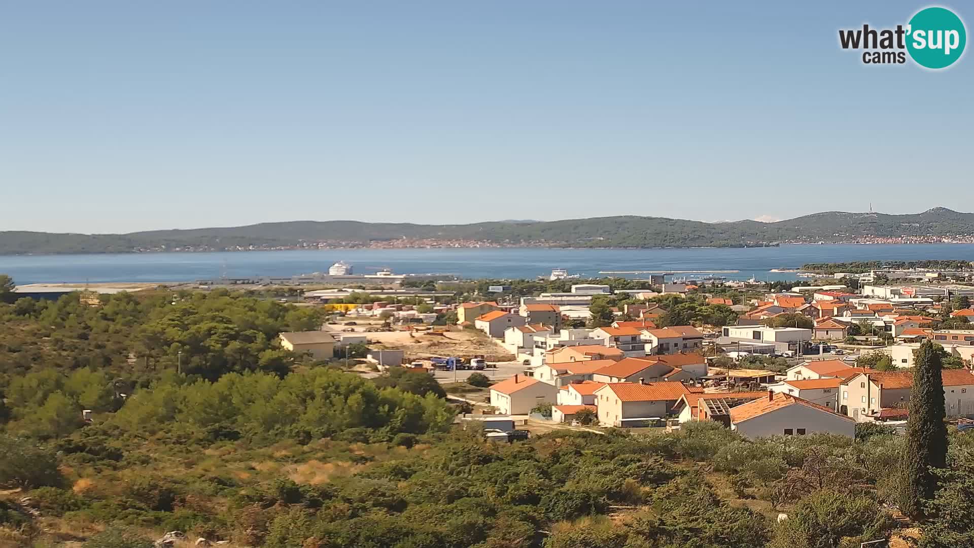 Zadar Port Gazenica Webcam Panorama, Zadar, Kroatien