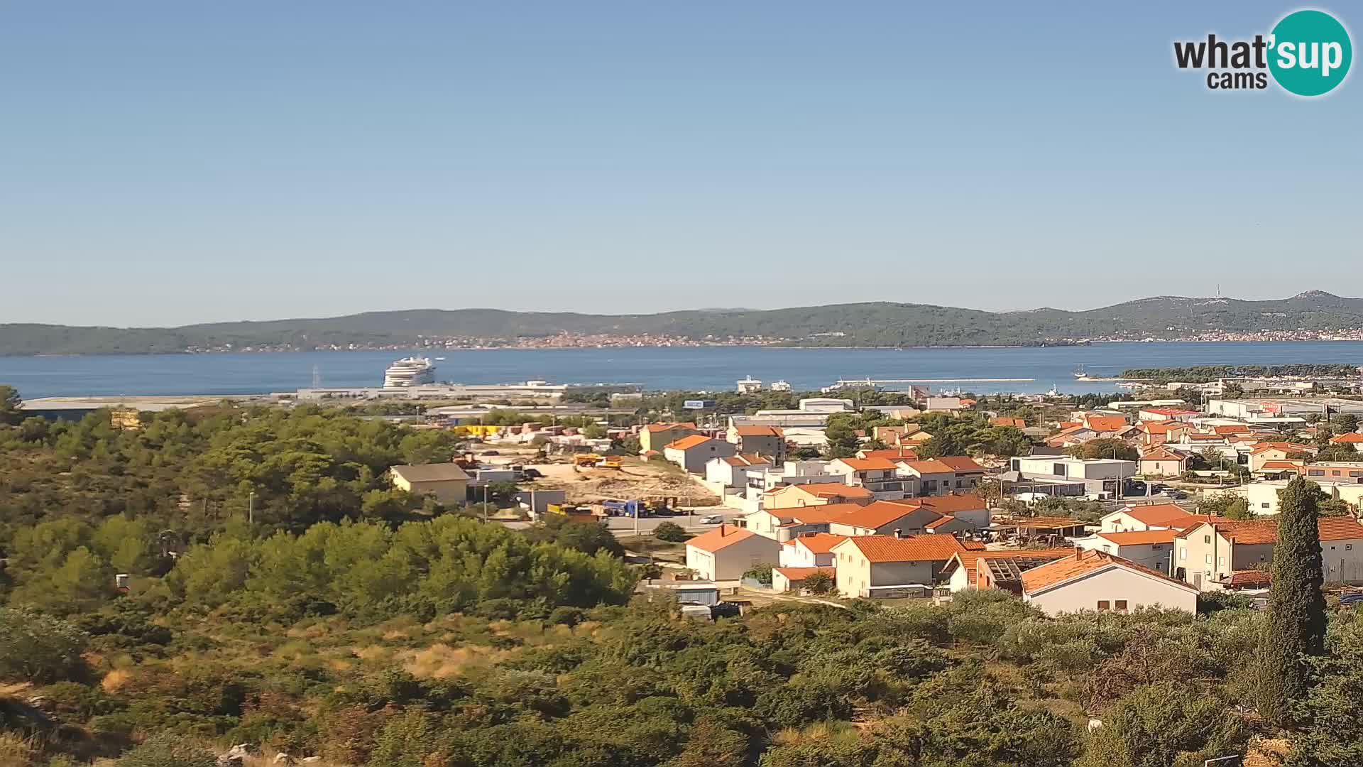 Zadar Port Gazenica Webcam Panorama, Zadar, Croatia