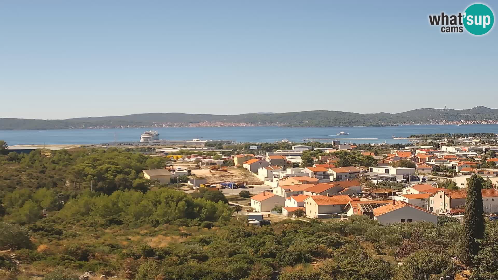 Zadar Porto di Gazenica Webcam Panorama, Zara, Croazia