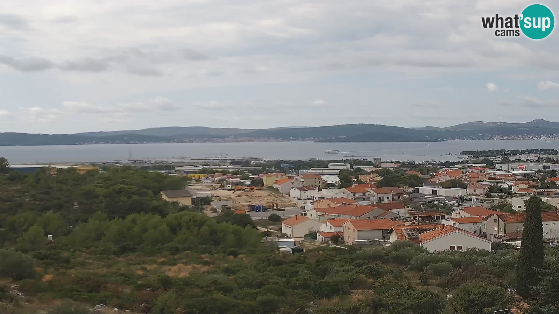 Zadar Pristanišče Gazenica s panoramsko spletno kamero, Zadar, Hrvaška