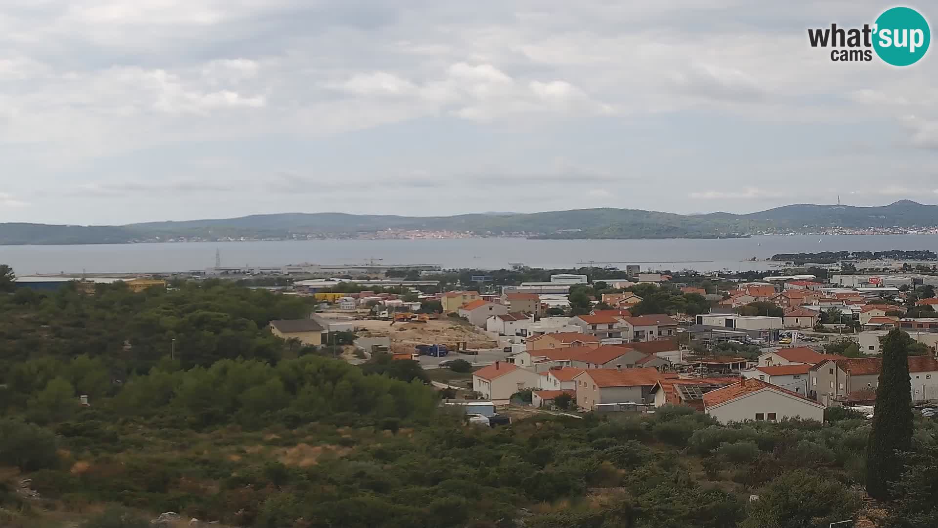 Zadar Port Gazenica Webcam Panorama, Zadar, Kroatien
