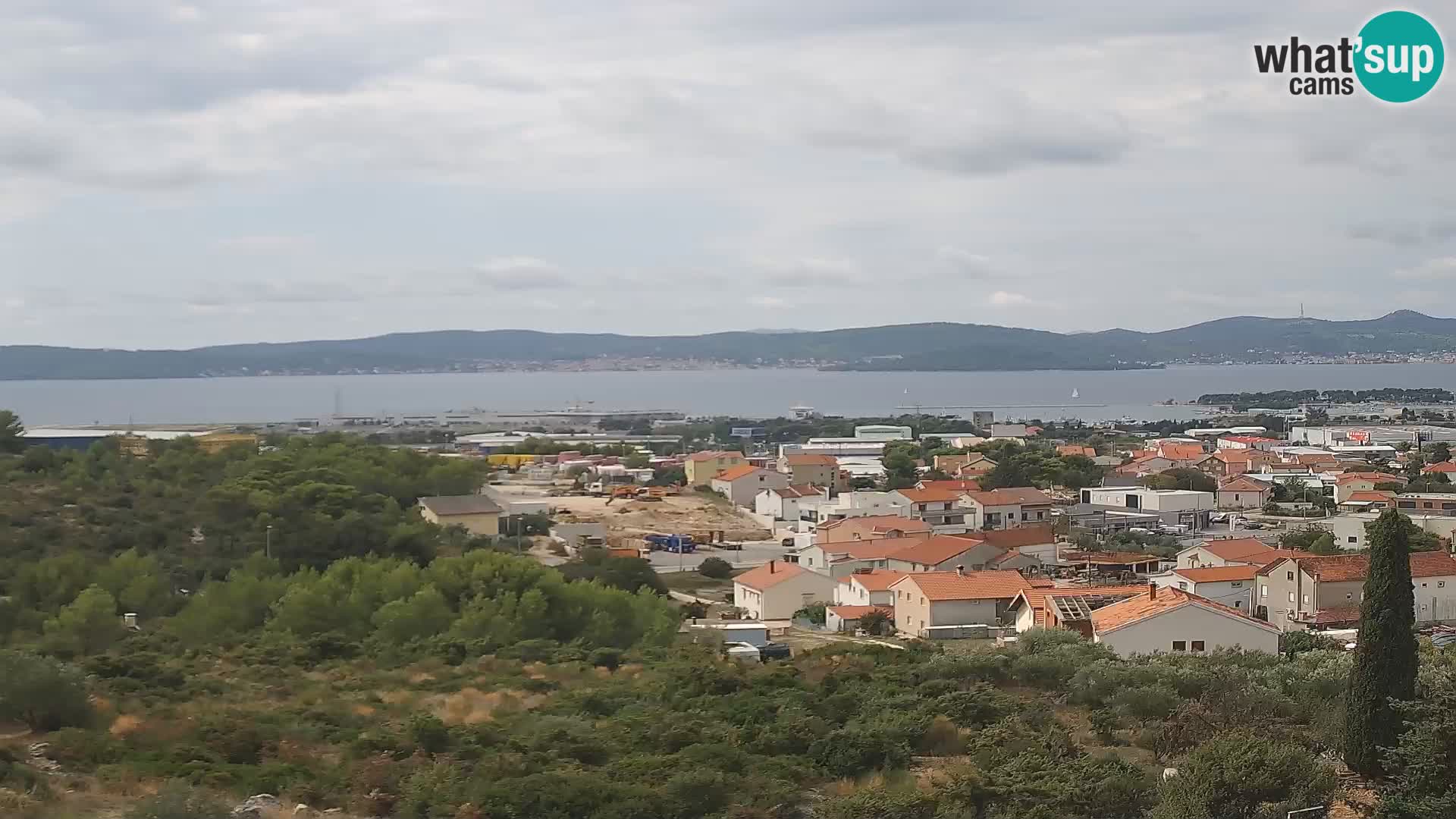 Panoramska web kamera Luke Gaženica u Zadru, Hrvatska