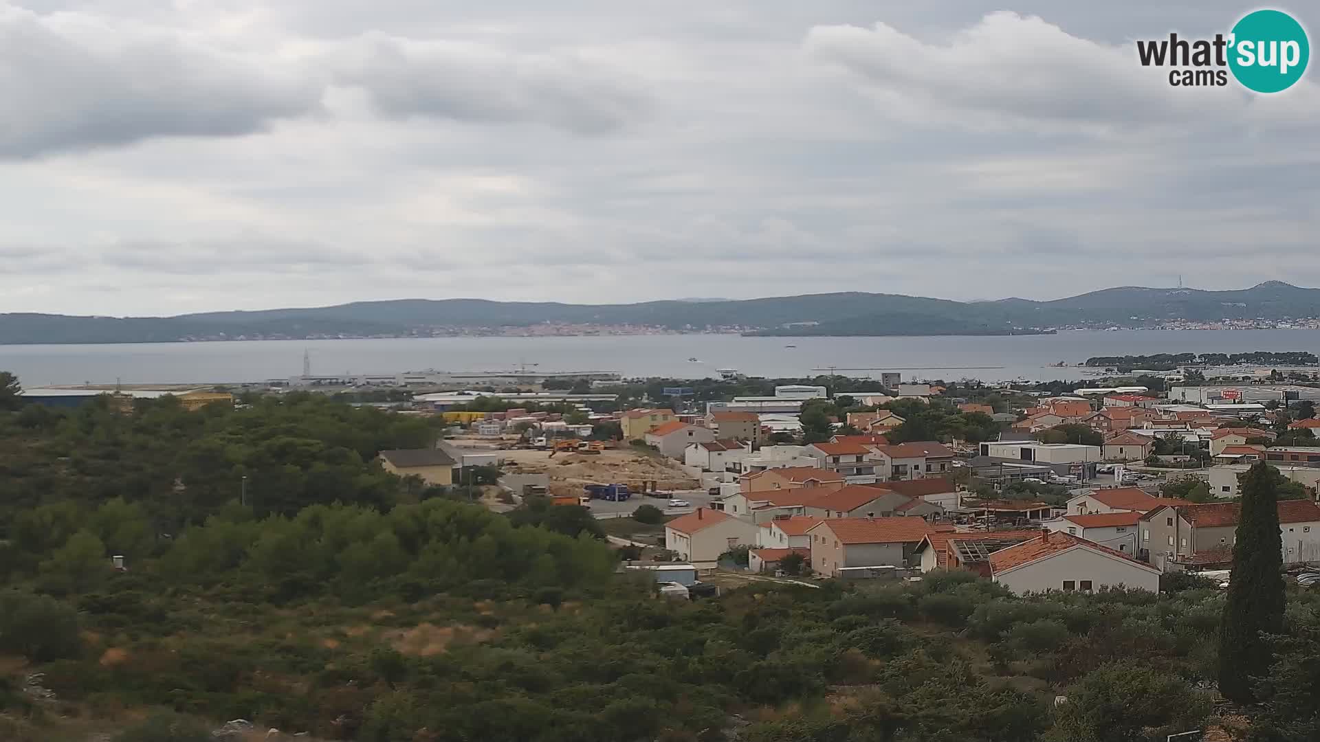 Zadar Pristanišče Gazenica s panoramsko spletno kamero, Zadar, Hrvaška