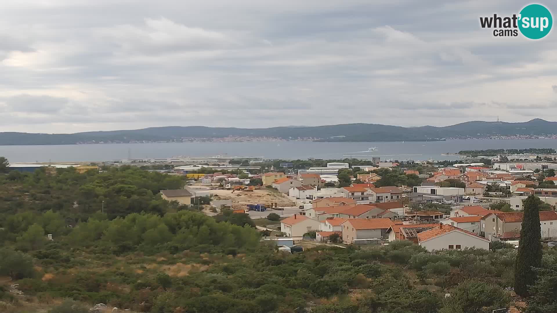 Zadar Pristanišče Gazenica s panoramsko spletno kamero, Zadar, Hrvaška