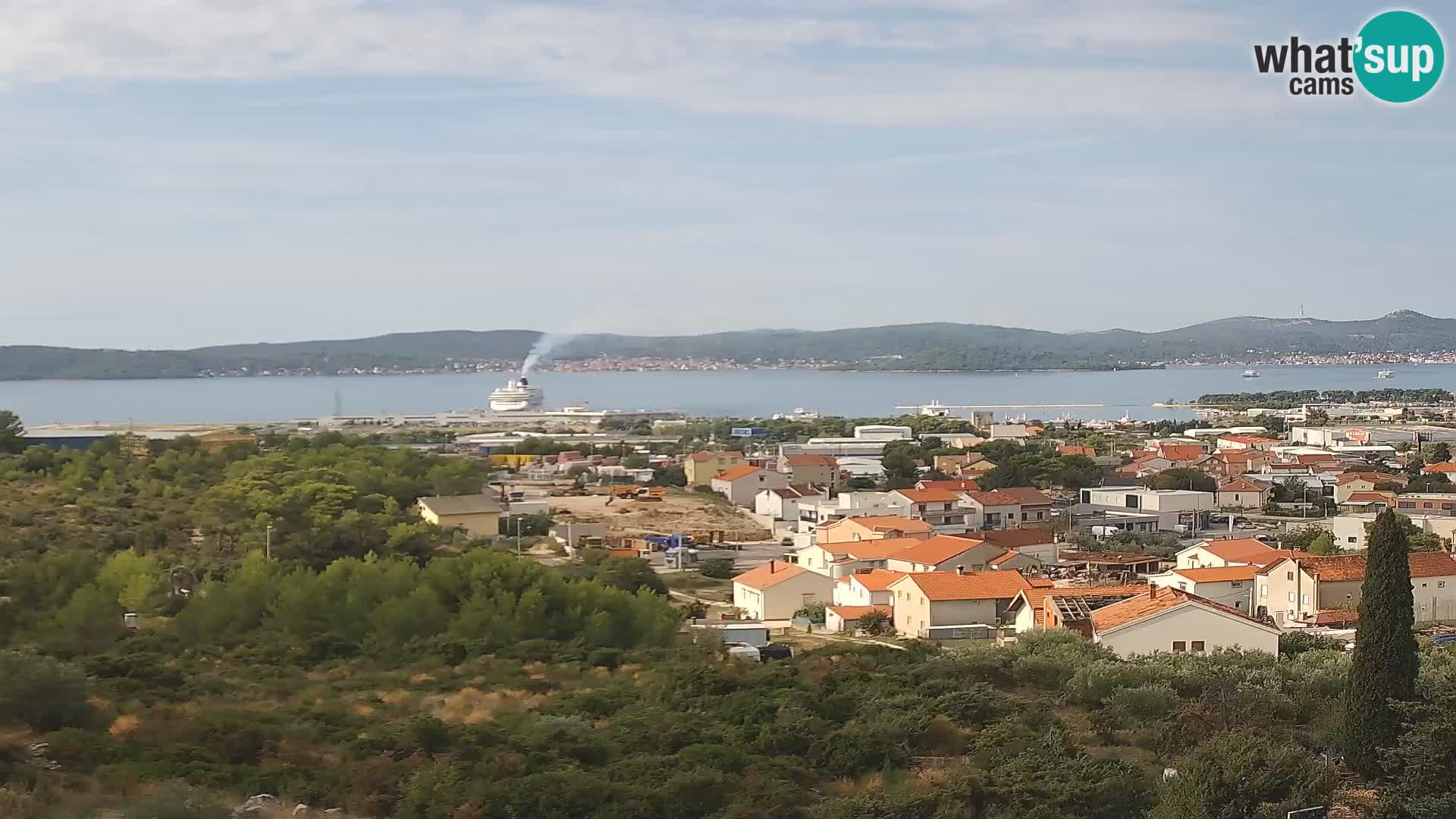 Zadar Porto di Gazenica Webcam Panorama, Zara, Croazia