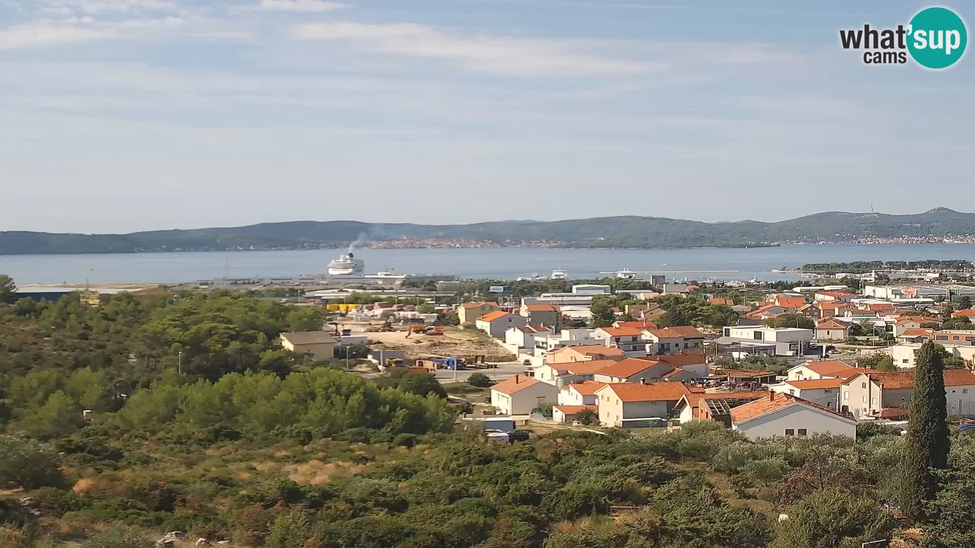Zadar Port Gazenica Webcam Panorama, Zadar, Croatia
