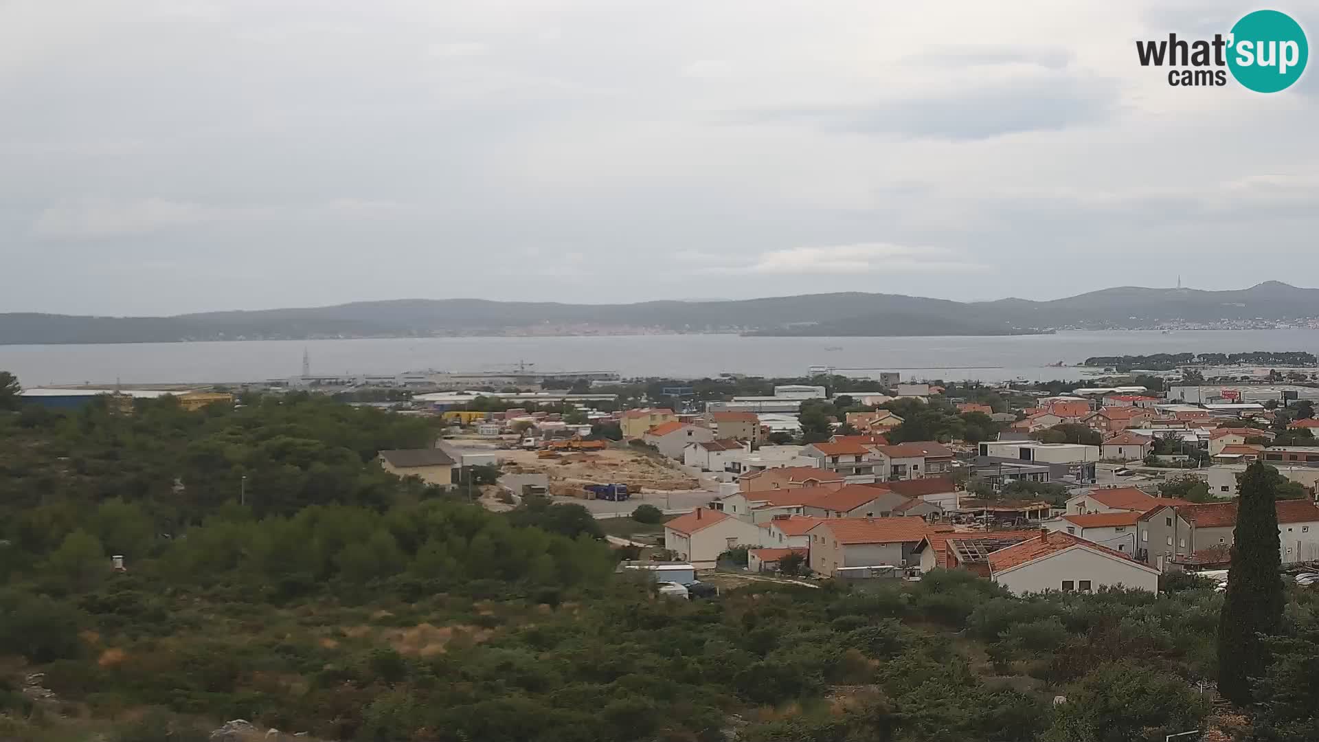 Zadar Port Gazenica Webcam Panorama, Zadar, Kroatien