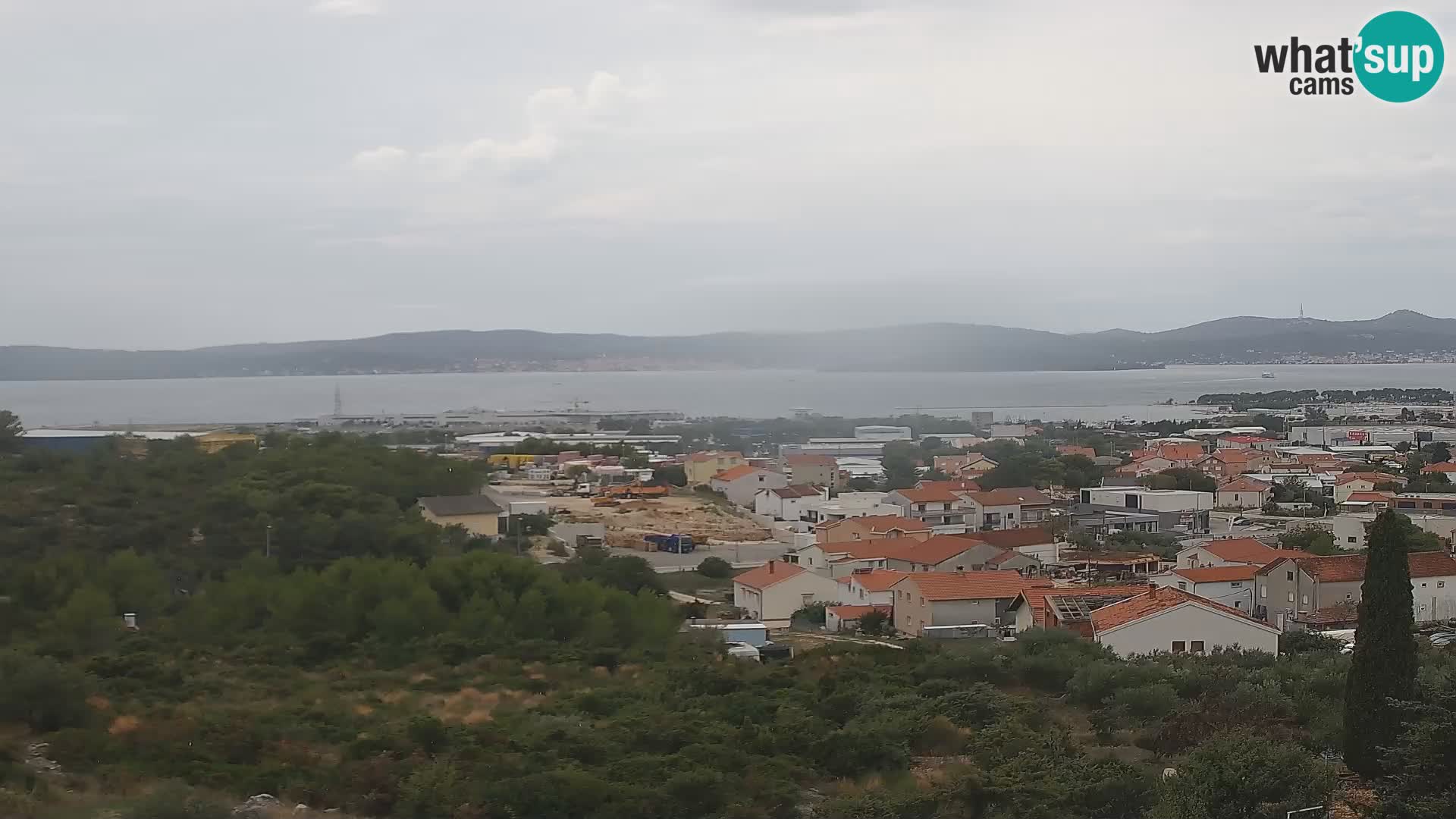 Zadar Port Gazenica Webcam Panorama, Zadar, Kroatien