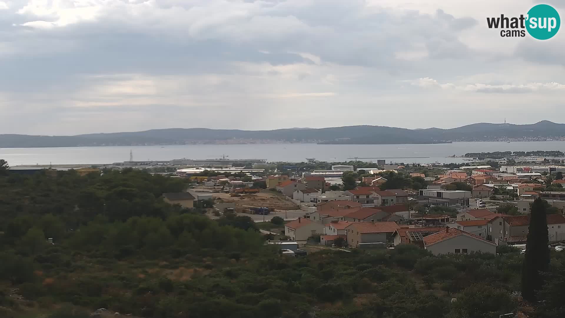 Zadar Pristanišče Gazenica s panoramsko spletno kamero, Zadar, Hrvaška