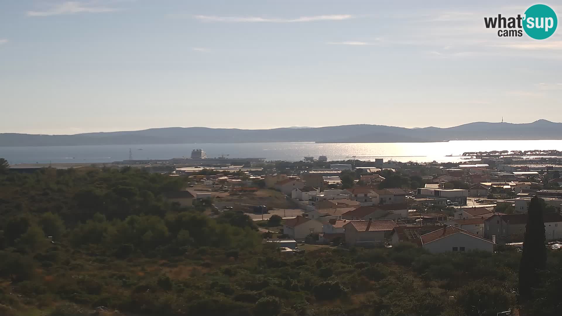 Zadar Port Gazenica Webcam Panorama, Zadar, Kroatien