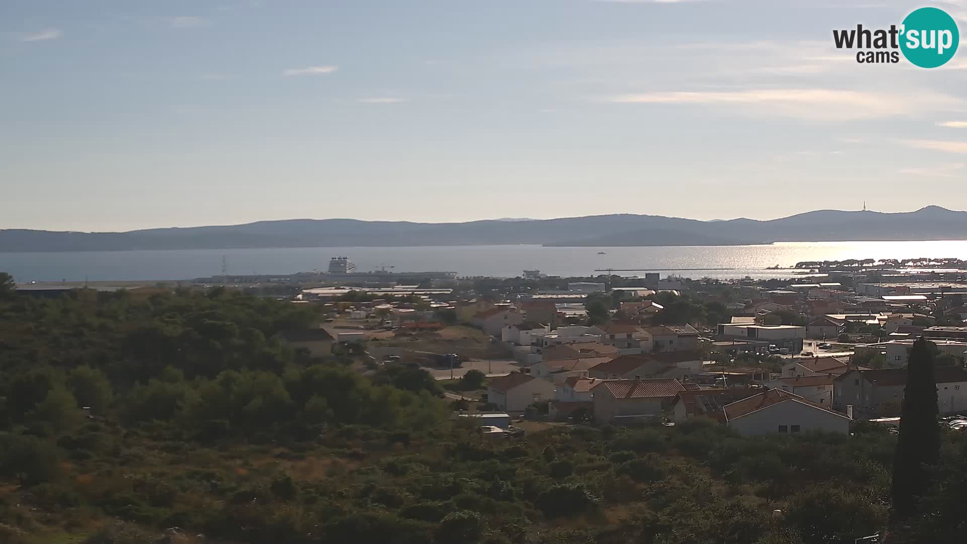 Zadar Port Gazenica Webcam Panorama, Zadar, Kroatien