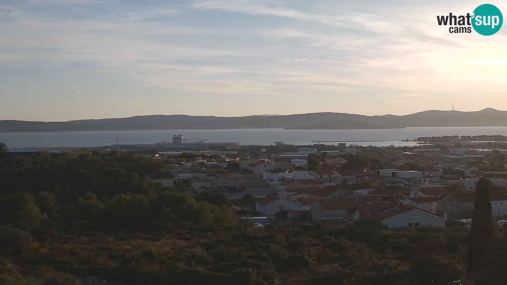 Zadar Port Gazenica Webcam Panorama, Zadar, Croatia
