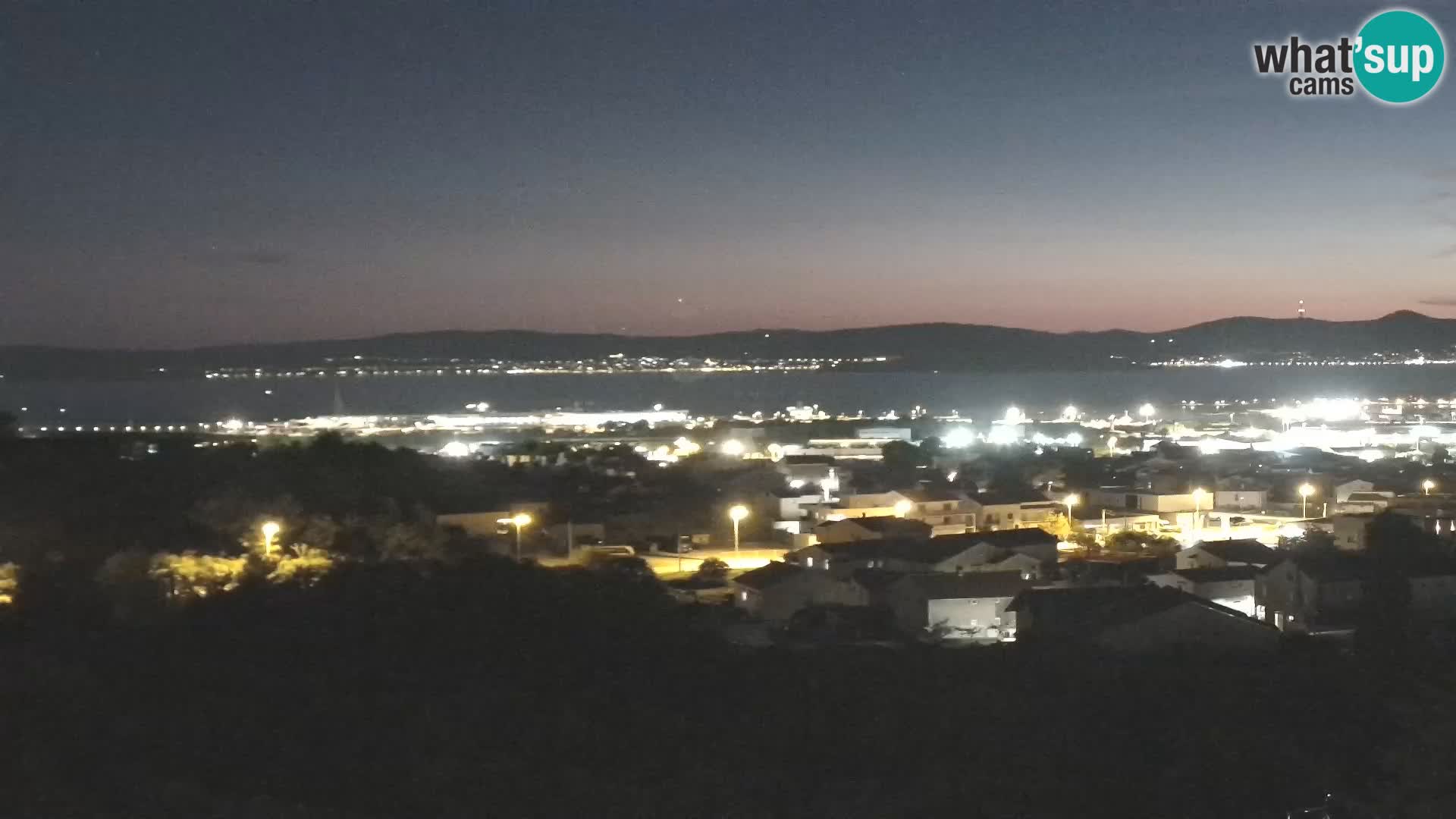 Zadar Port Gazenica Webcam Panorama, Zadar, Kroatien