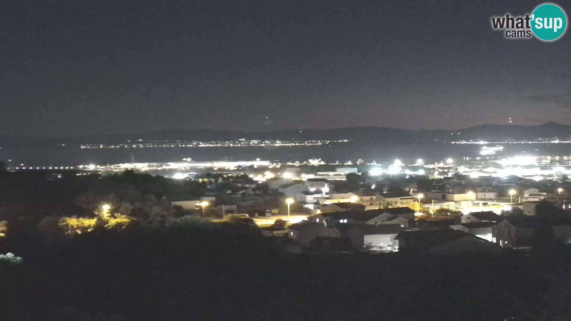 Zadar Port Gazenica Webcam Panorama, Zadar, Kroatien