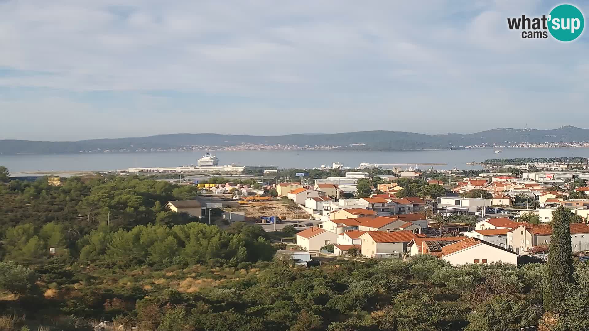 Zadar Port Gazenica Webcam Panorama, Zadar, Croatia