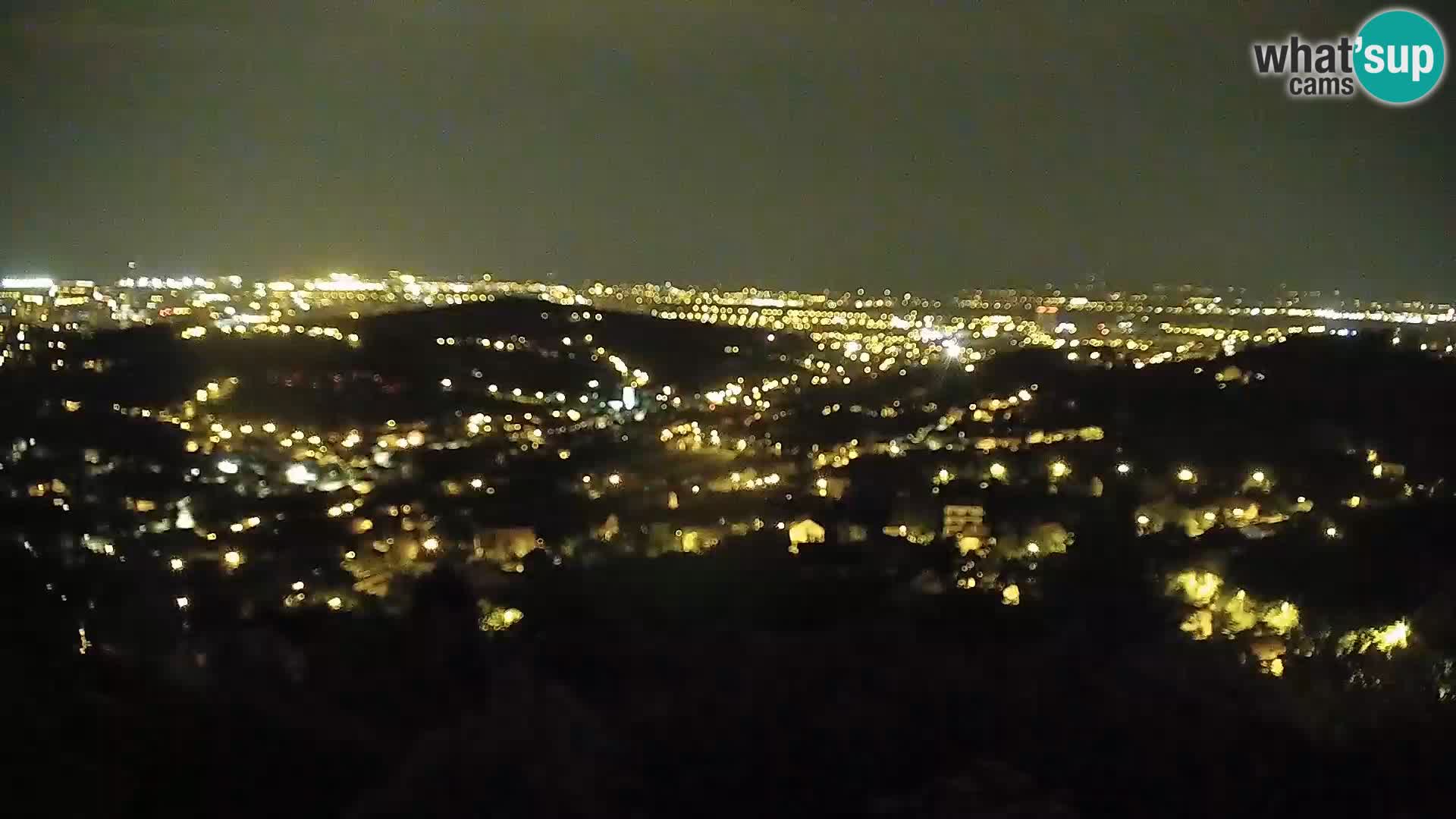 Panoramic view of Zagreb