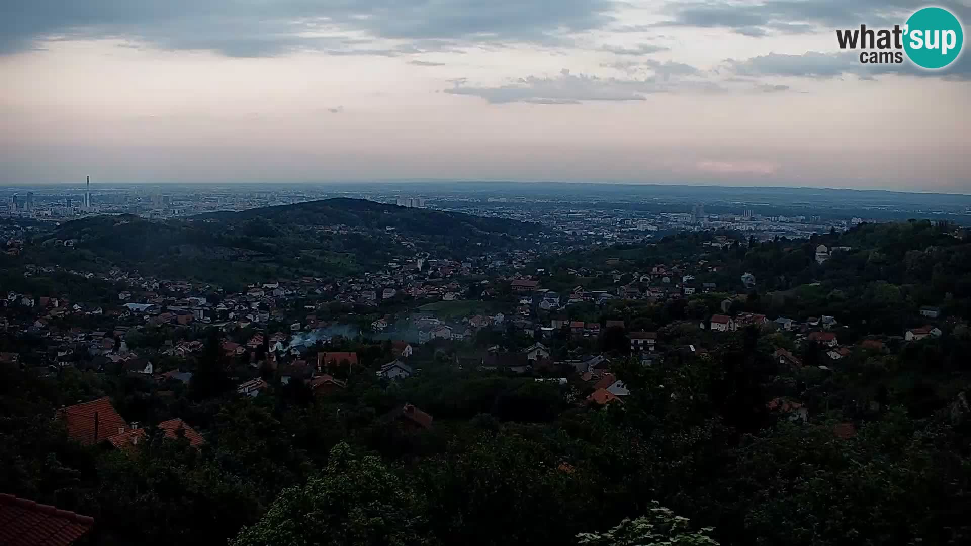 Panoramablick von Zagreb