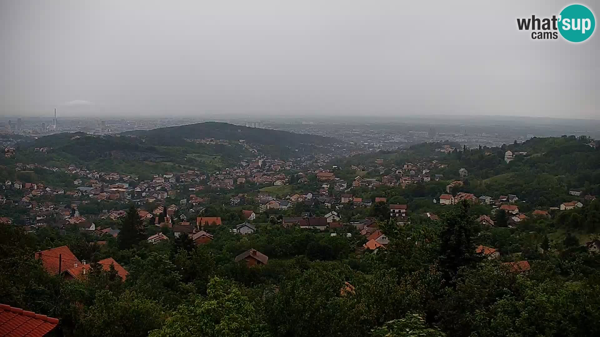Vista panorámica de Zagreb