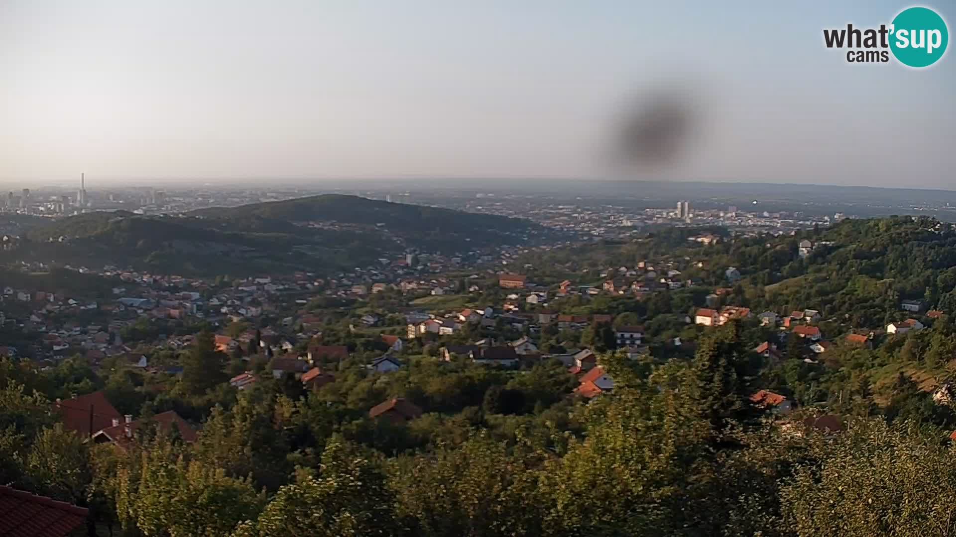 Panoramski pogled na Zagreb