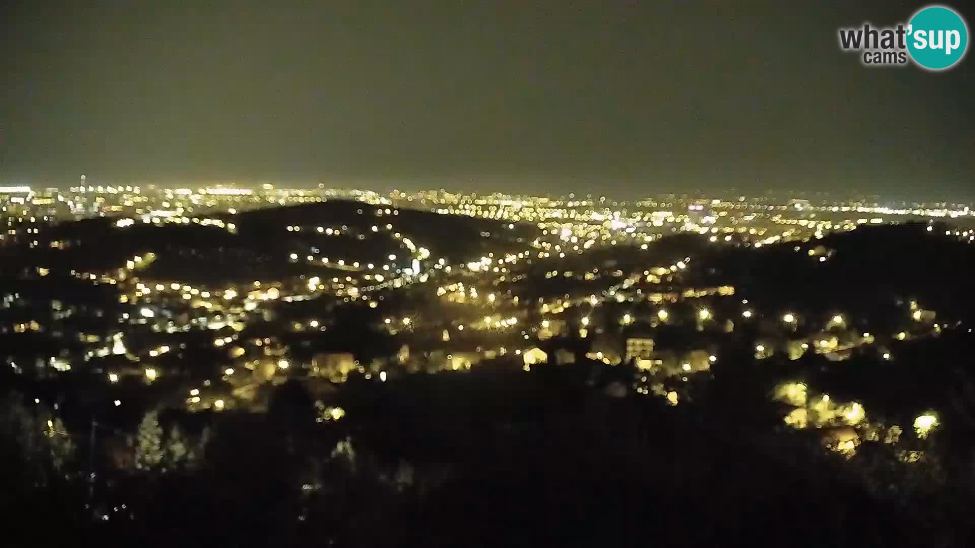 Vue panoramique de Zagreb