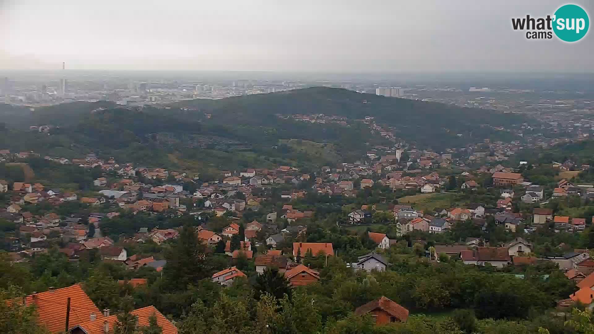 Vista panorámica de Zagreb